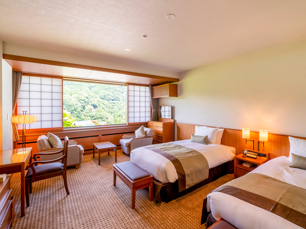 【フォレストウィング】ガーデンサイド客室　提供：富士屋ホテル