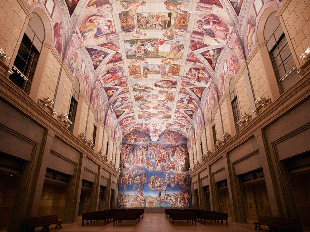 写真 は大塚国際 美術館の 展示作品 を撮影 したもの です