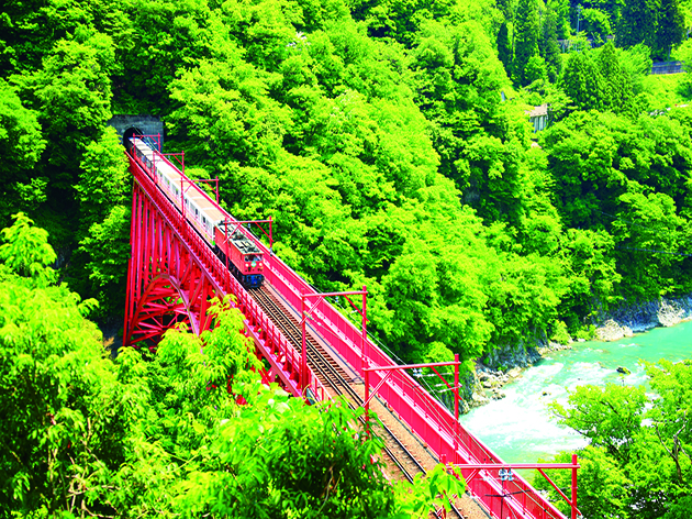 黒部峡谷鉄道（イメージ）