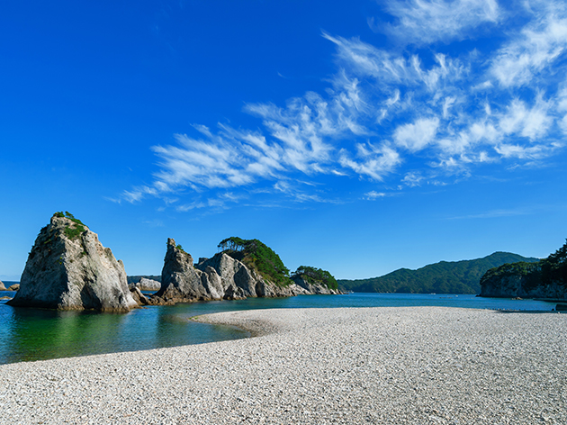 浄土ヶ浜（イメージ）