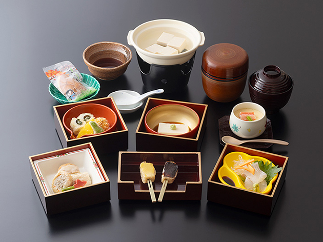 4日目昼食：京料理いっぷく亭／湯豆腐御膳（イメージ）