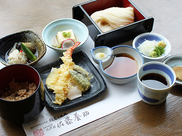 昼食：秋田ふるさと村／稲庭御膳（イメージ）