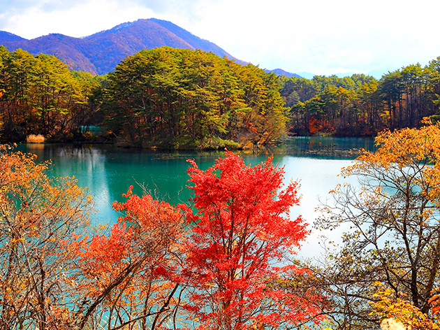五色沼湖沼群（イメージ）