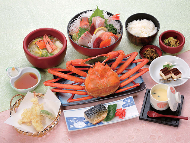 昼食：寺泊中央水産／網元御膳（イメージ）