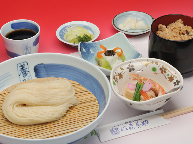 3日目昼食：秋田ふるさと村 佐藤養助横手店/稲庭御膳(イメージ)