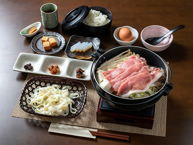 2日目昼食：カクキュー八丁味噌の郷/豚味噌すきやき御膳（イメージ）
