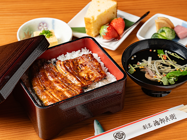 昼食：うなぎ割烹 治郎兵衛/鰻重定食（イメージ）