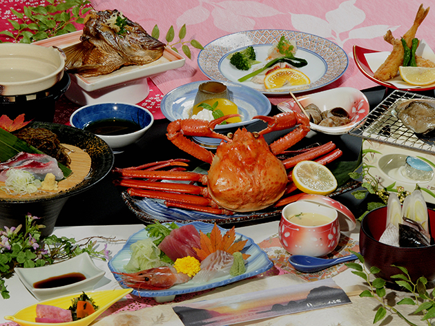 1日目夕食：ホテル八乙女/由良の膳