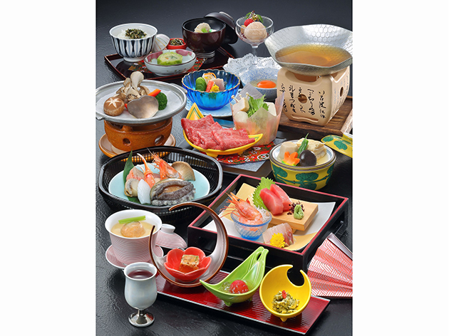 1日目夕食:八幡屋/会席料理（イメージ）