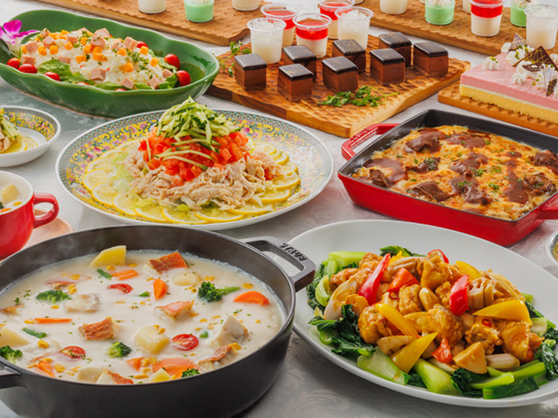 1日目夕食:ハワイアンズリゾート/ディナーバイキング（イメージ）