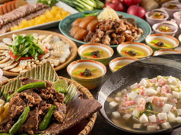 1日目夕食：亀の井ホテル田沢湖/夕食（イメージ）