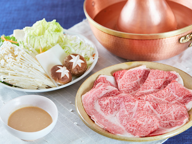 1日目夕食：米沢牛しゃぶしゃぶ（イメージ）