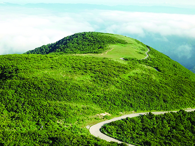 大佐渡山脈横断