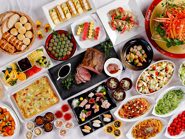 1日目夕食：タングラム/バイキング