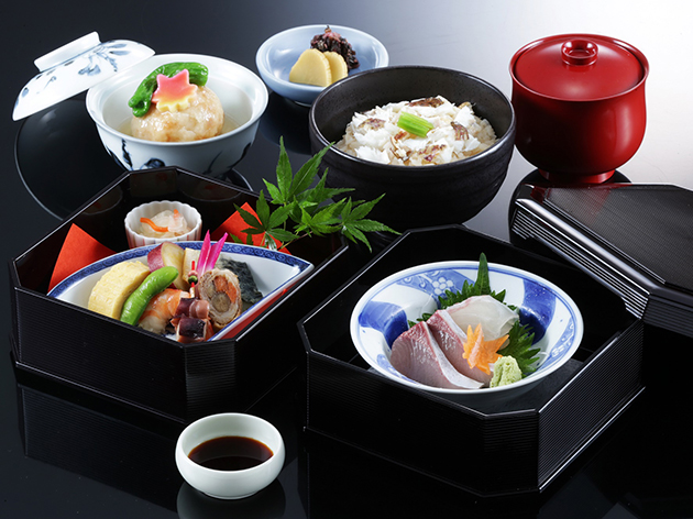1日目昼食：西村屋和味旬彩/瀬戸内鯛めし御膳（イメージ）