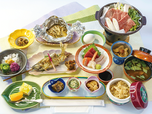 提供：白川荘(和食膳)