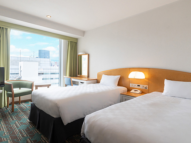 1日目宿泊：品川プリンスホテル/メインタワー低層ツインルーム