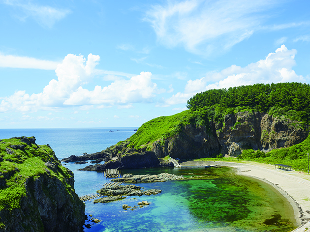 飛島の海岸（イメージ）