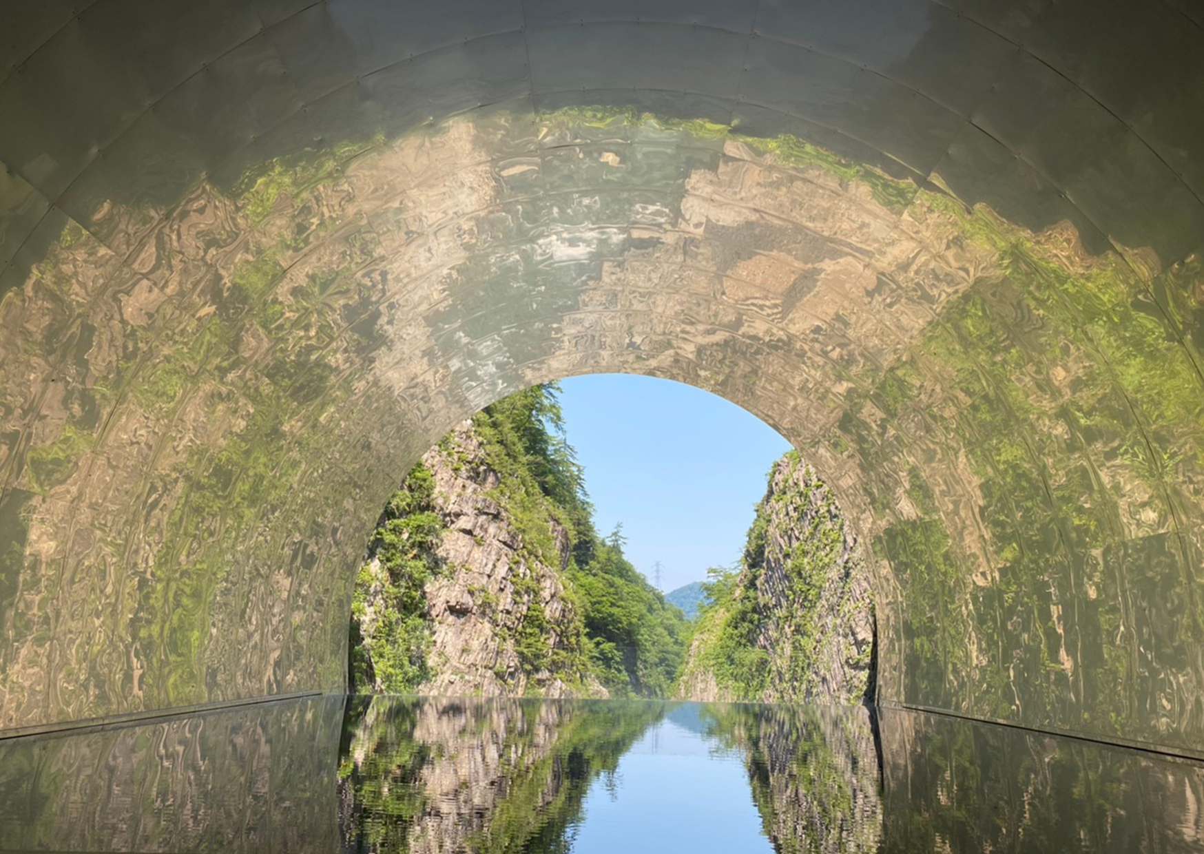 清津峡（イメージ）