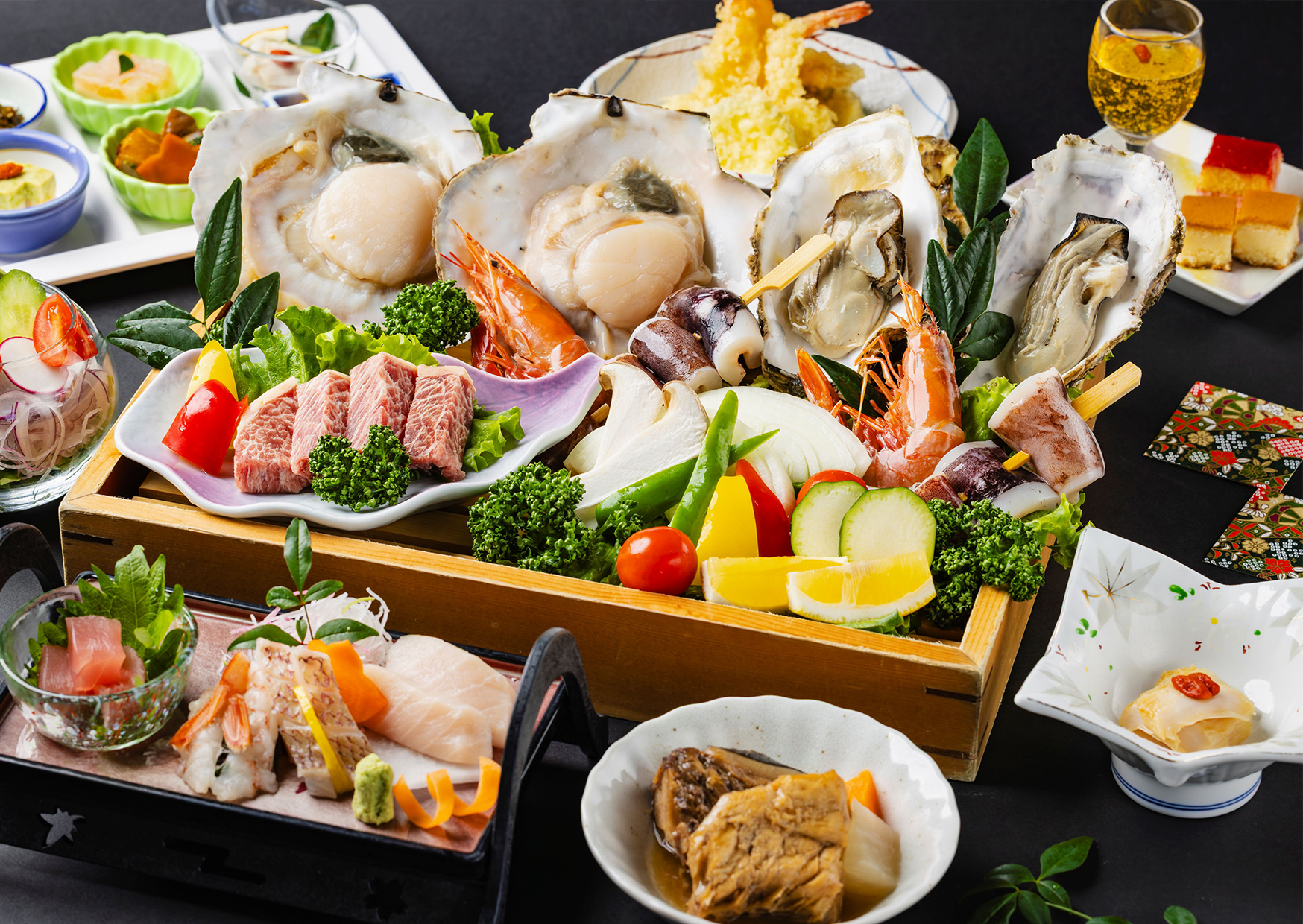 宿泊：休暇村 気仙沼大島/浜焼き夏（イメージ）