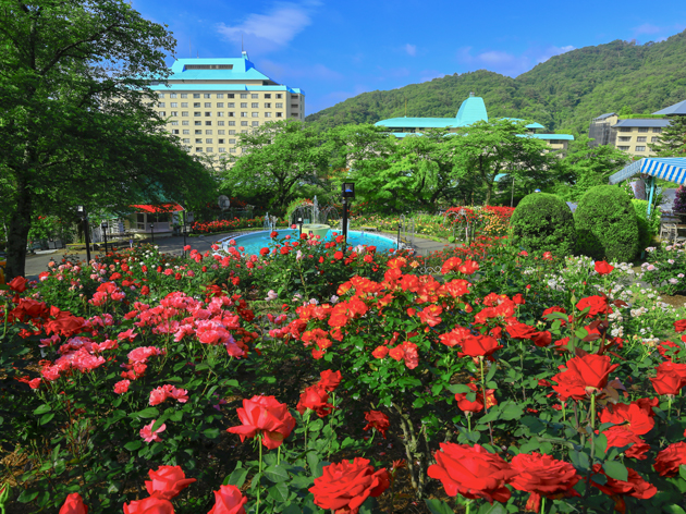 花巻温泉　バラ園 （イメージ）