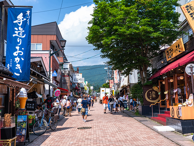 旧軽井沢銀座（イメージ）