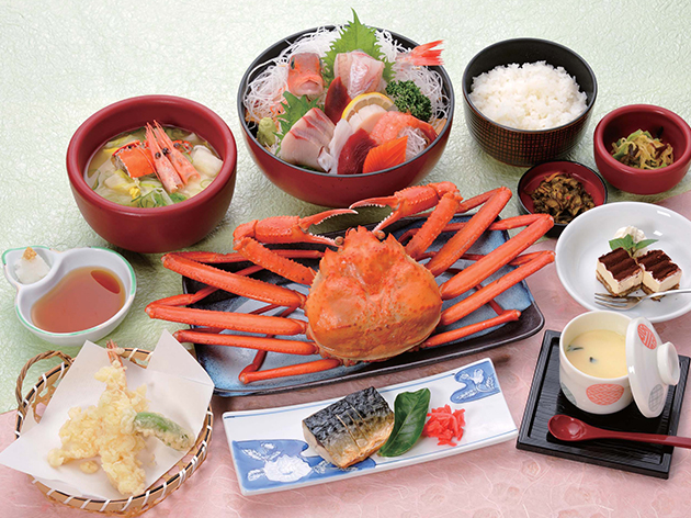 昼食：網元御膳（イメージ）