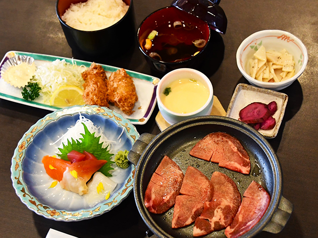 選べる昼食：松島観光物産館/牛タン膳