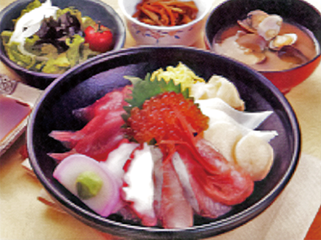 1日目昼食：海鮮処　森田　那珂湊店/海鮮丼（オプション食事プラン（OP））